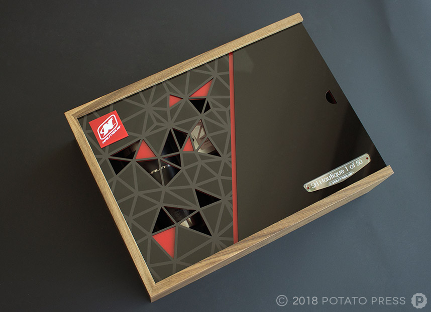 nautique custom presentation boxes timber wood joinery laser cut acrylic