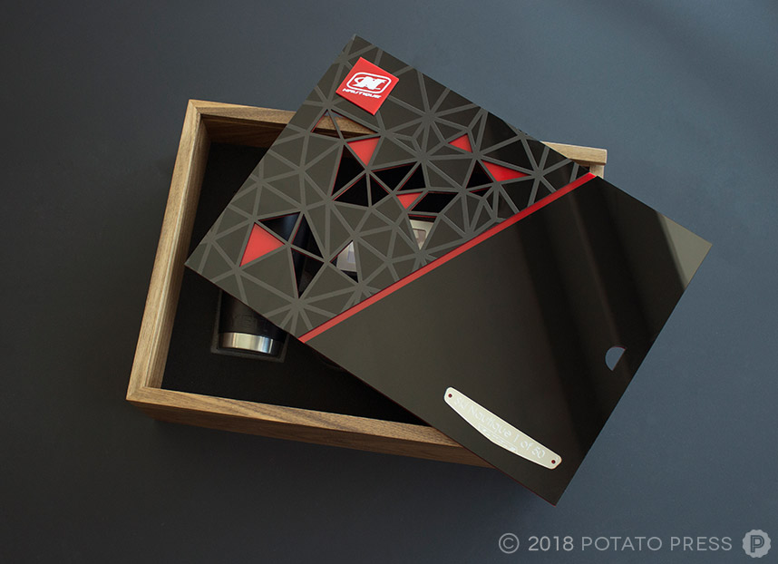nautique custom presentation boxes timber wood joinery laser cut acrylic