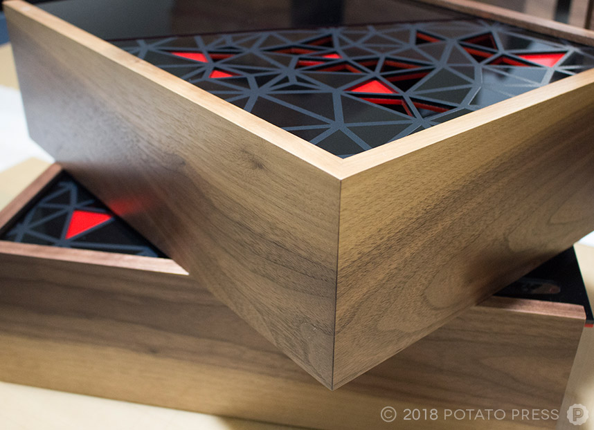 nautique custom presentation boxes timber wood joinery laser cut acrylic