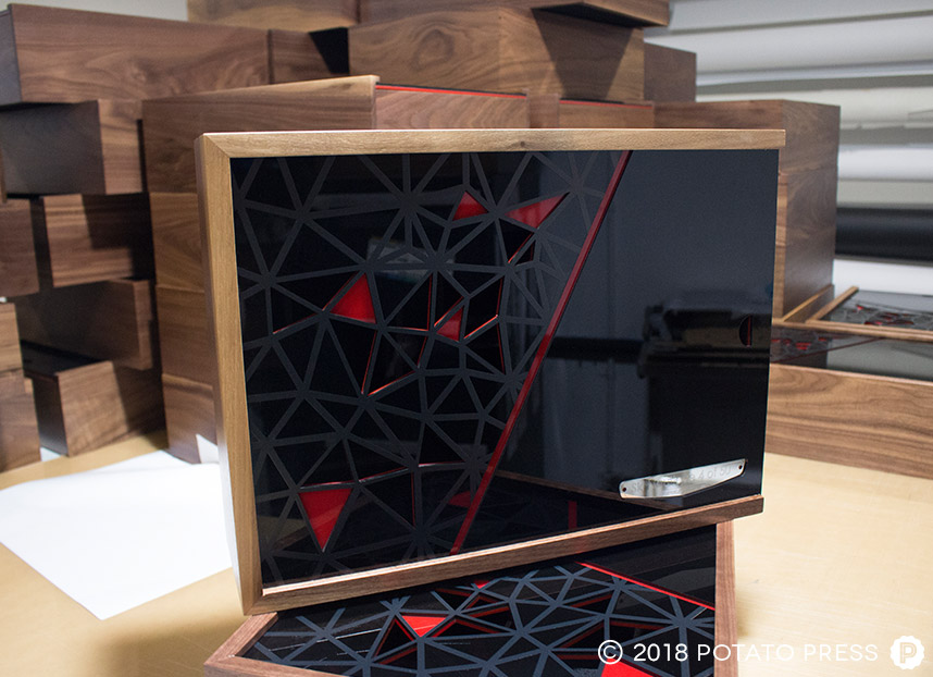 nautique custom presentation boxes timber wood joinery laser cut acrylic